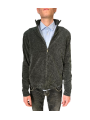 Gilet zip velours kaki 26134 20 RRD Roberto Ricci Designs Homme boutique Strasbourg vêtement mode store style