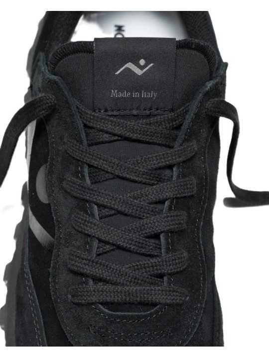 Baskets Veloce suède full black No Map Society homme NC5MS120 120 219 boutique Strasbourg shoes sneakers mode store d