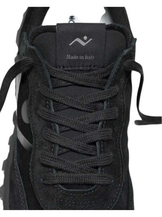Baskets Veloce suède full black No Map Society homme NC5MS120 120 219 boutique Strasbourg shoes sneakers mode store