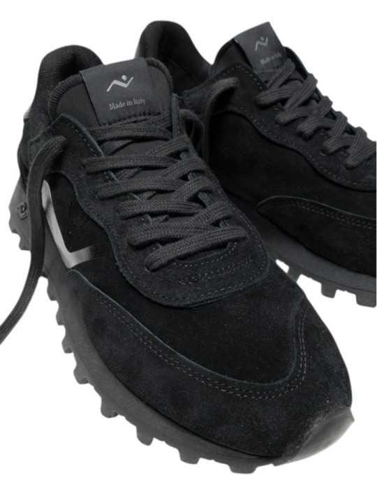 Baskets Veloce suède full black No Map Society homme NC5MS120 120 219 boutique Strasbourg shoes sneakers mode store