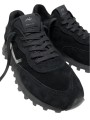 Baskets Veloce suède full black No Map Society homme NC5MS120 120 219 boutique Strasbourg shoes sneakers mode store