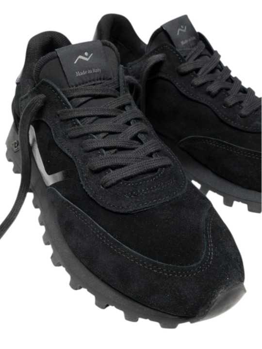 Baskets Veloce suède full black No Map Society homme NC5MS120 120 219 boutique Strasbourg shoes sneakers mode store z