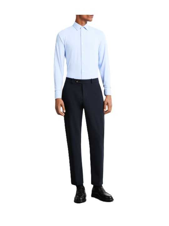 Chemise ciel micro barrettes 26264 66A Roberto Ricci Designs Homme boutique Strasbourg mode vêtement store look