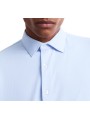 Chemise ciel micro barrettes 26264 66A Roberto Ricci Designs Homme boutique Strasbourg mode vêtement store détail