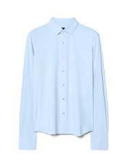 Chemise ciel micro barrettes 26264 66A Roberto Ricci Designs Homme boutique Strasbourg mode vêtement store flat