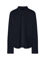 Chemise floqué navy RRD Roberto Ricci Designs Homme 26264 60B boutique Strasbourg vêtement mode fashion store flat