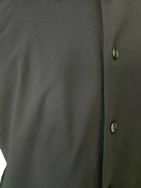 Chemise floqué navy RRD Roberto Ricci Designs Homme 26264 60B boutique Strasbourg vêtement mode fashion store zoom