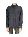 Chemise floqué navy RRD Roberto Ricci Designs Homme 26264 60B boutique Strasbourg vêtement mode fashion store front