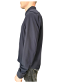 Chemise floqué navy RRD Roberto Ricci Designs Homme 26264 60B boutique Strasbourg vêtement mode fashion store profil