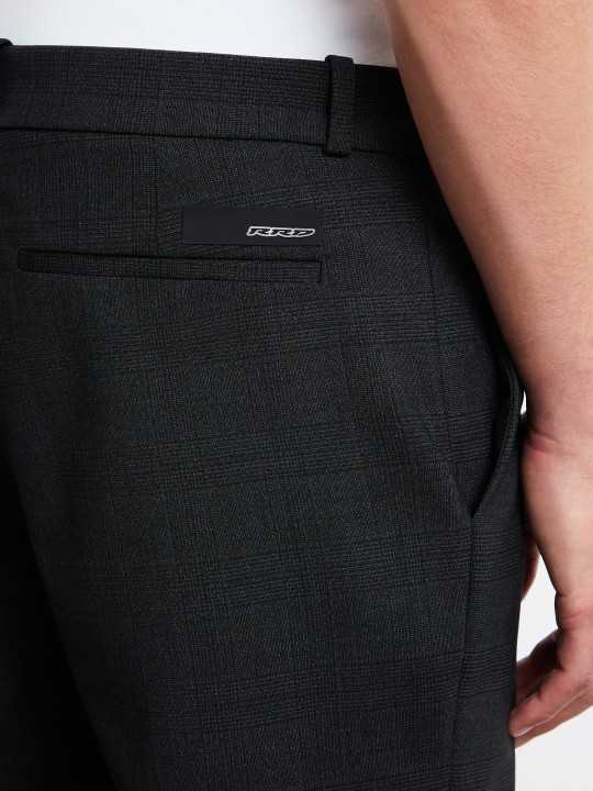 Pantalon prince de galle gris Jac wool RRD Roberto Ricci Designs Homme 26249 10B boutique Strasbourg store vêtement mode détail