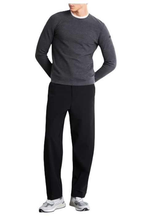 Pantalon Chino Jo 2.2 large 22cm noir Roberto Ricci Designs Homme 26208 10 boutique Strasbourg vêtement store mode look