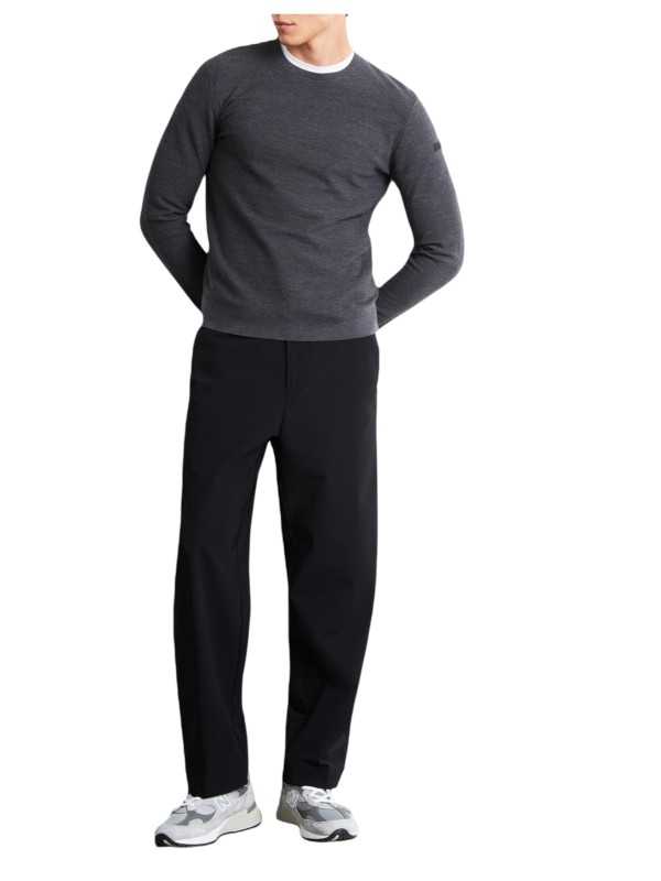 Pantalon Chino Jo 2.2 large 22cm noir Roberto Ricci Designs Homme 26208 10 boutique Strasbourg vêtement store mode look