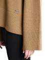Pull v camel maille tech RRD Roberto Ricci Femme W26661 84 boutique Strasbourg vêtement mode store zoom