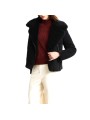 Perfecto noir éco shearling RRD Roberto Ricci Design Femme W26573 10 boutique Strasbourg mode vêtement store look