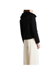 Perfecto noir éco shearling RRD Roberto Ricci Design Femme W26573 10 boutique Strasbourg mode vêtement store dos
