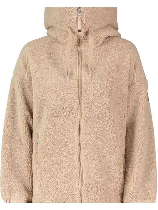 Polaire longue oversize Noelle Sable SunKissed Parajumpers PJS Femme PWFLPF33 0253 boutique Strasbourg vêtement mode zoom