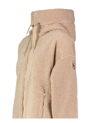 Polaire longue oversize Noelle Sable SunKissed Parajumpers PJS Femme PWFLPF33 0253 boutique Strasbourg vêtement mode profil