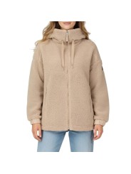 Polaire longue oversize Noelle Sable SunKissed Parajumpers PJS Femme PWFLPF33 0253 boutique Strasbourg vêtement mode front