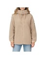 Polaire longue oversize Noelle Sable SunKissed Parajumpers PJS Femme PWFLPF33 0253 boutique Strasbourg vêtement mode front