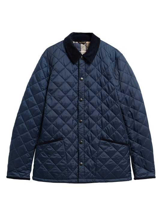 Veste matelassée Liddesdale navy Barbour homme LQU 1928 NY71 boutique Strasbourg vêtement store