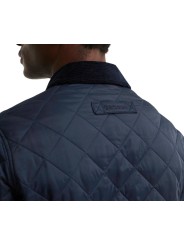 Veste matelassée icon héritage Liddesdale navy Barbour homme LQU 1928 NY71 boutique Strasbourg vêtement store col