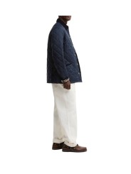 Veste matelassée icon héritage Liddesdale navy Barbour homme LQU 1928 NY71 boutique Strasbourg vêtement store profil