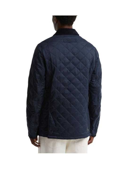Veste matelassée icon héritage Liddesdale navy Barbour homme LQU 1928 NY71 boutique Strasbourg vêtement store dos
