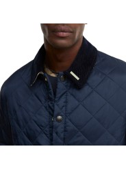 Veste matelassée icon héritage Liddesdale navy Barbour homme LQU 1928 NY71 boutique Strasbourg vêtement store détail