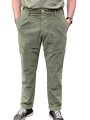 CHINO HENRY SERGE VELOURS OBLIQUE VERT AMANDE 4375 R42 JACOB COHEN HOMME face 2