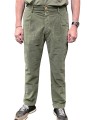 CHINO HENRY SERGE VELOURS OBLIQUE VERT AMANDE 4375 R42 JACOB COHEN HOMME face 1