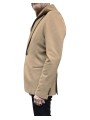 VESTE PLASTRON CAPUCHE AMOVIBLE CAMEL JERSEY U2070J G5211 17 UNGARO HOMME profil