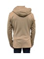 VESTE PLASTRON CAPUCHE AMOVIBLE CAMEL JERSEY U2070J G5211 17 UNGARO HOMME dos