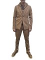 VESTE PLASTRON CAPUCHE AMOVIBLE CAMEL JERSEY U2070J G5211 17 UNGARO HOMME look