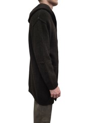 GILET MANTEAU YACK PATCH MARRON UK07 ISABEL BENENATO HOMME STRASBOURG profil