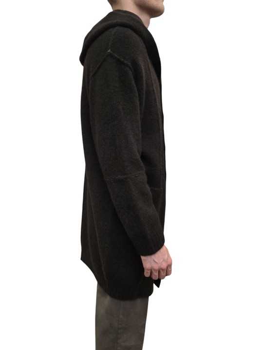 GILET MANTEAU YACK PATCH MARRON UK07 ISABEL BENENATO HOMME STRASBOURG profil
