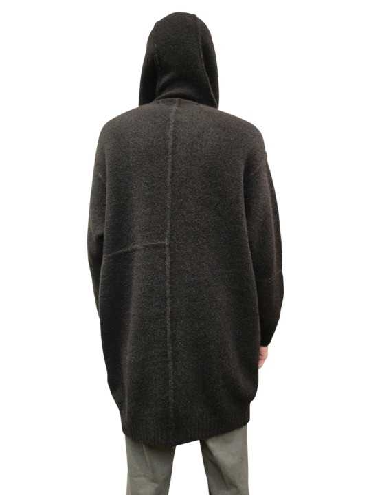 GILET MANTEAU YACK PATCH MARRON UK07 ISABEL BENENATO HOMME STRASBOURG dos