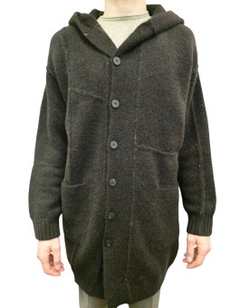 GILET MANTEAU YACK PATCH MARRON UK07 ISABEL BENENATO HOMME STRASBOURG fermé