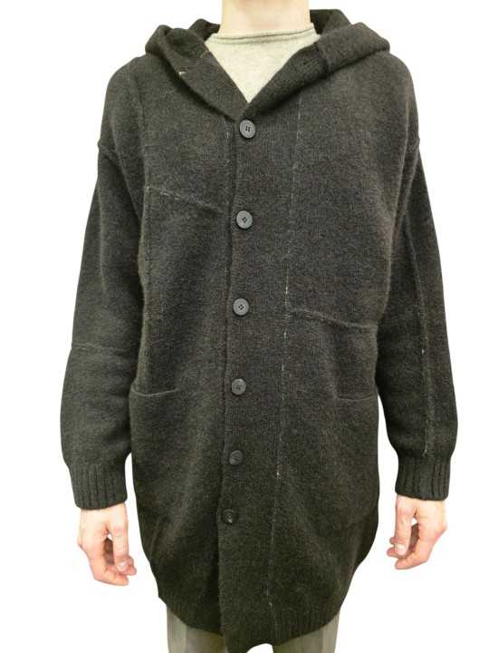 GILET MANTEAU YACK PATCH MARRON UK07 ISABEL BENENATO HOMME STRASBOURG fermé