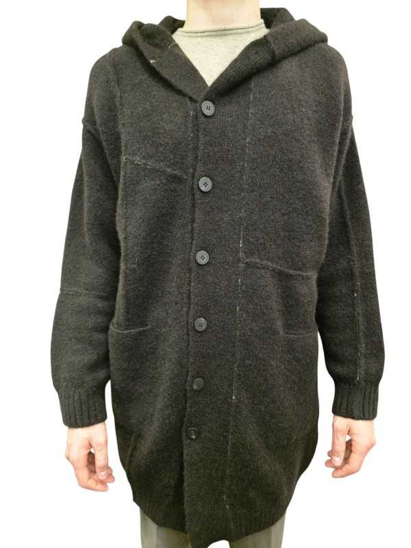 GILET MANTEAU YACK PATCH MARRON UK07 ISABEL BENENATO HOMME STRASBOURG fermé