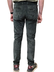 Chino pantalon Bobby velours vert sapin Jacob Cohen Homme T89 26I-JUM-P0001-003-S3653 boutique Strasbourg vêtement mode store d