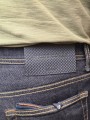 Jeans Bard brut chiné couture orange jacron bleu 4213 R1 Jacob Cohën Homme pantalon boutique Strasbourg vêtement mode jacron