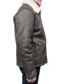 BLOUSON MOUTON RETOURNE CHOCO ECRU B2 90068 7043 8310 BALDESSARINI HOMME profil