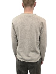 PULL COL ROND ROULOTE AVOINE CAMILLE CACHEMIRE 622816 9425 MONTAGUT HOMME dos