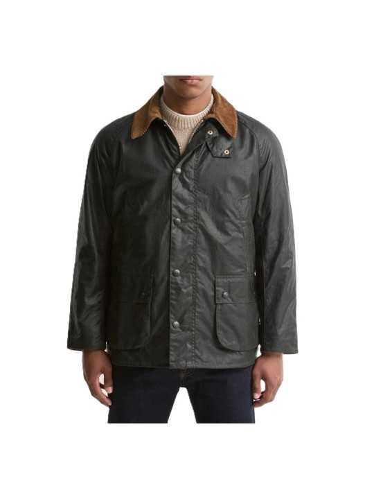 Veste Ashby sage Festive tartan int blu blanc MWX 2535 SG91 Barbour homme boutique Strasbourg vêtement mode store front