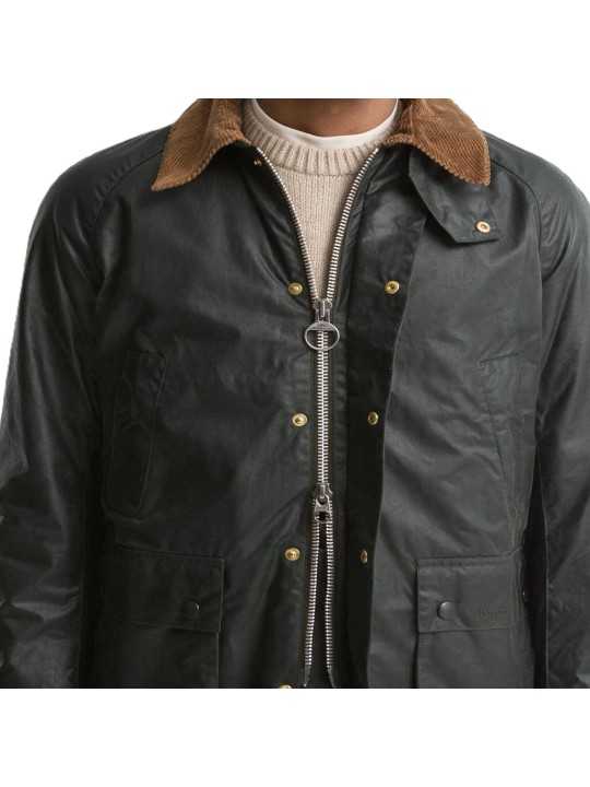 Veste Ashby sage Festive tartan int blu blanc MWX 2535 SG91 Barbour homme boutique Strasbourg vêtement mode store zoom