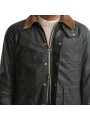 Veste Ashby sage Festive tartan int blu blanc MWX 2535 SG91 Barbour homme boutique Strasbourg vêtement mode store zoom