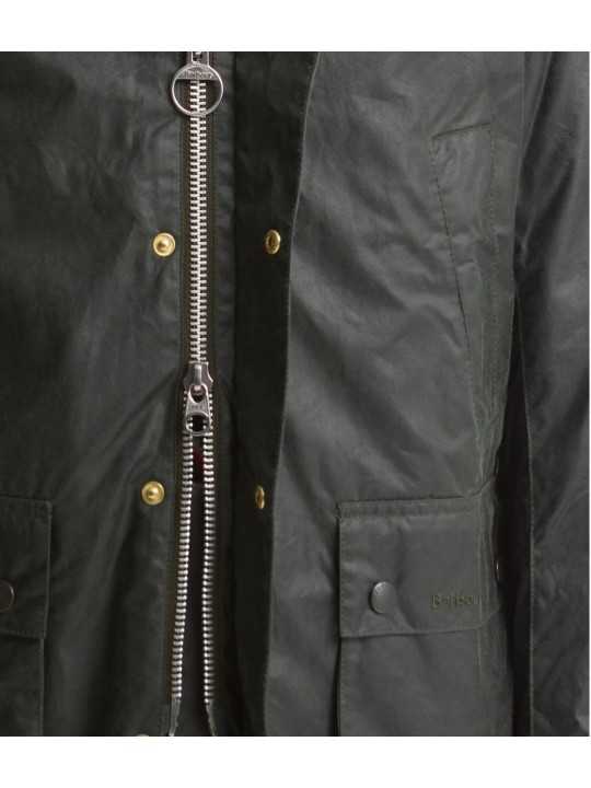 Veste Ashby sage Festive tartan int blu blanc MWX 2535 SG91 Barbour homme boutique Strasbourg vêtement mode store zip