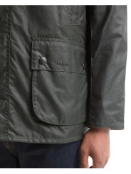 Veste Ashby sage Festive tartan int blu blanc MWX 2535 SG91 Barbour homme boutique Strasbourg vêtement mode store détail
