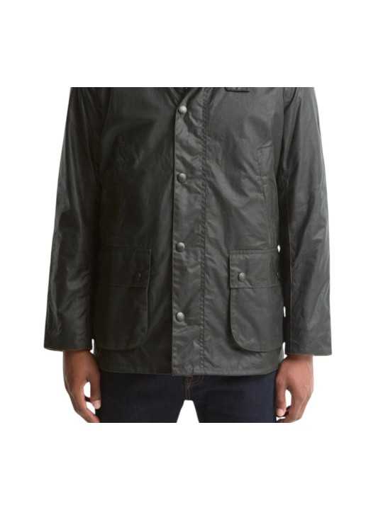 Veste Ashby sage Festive tartan int blu blanc MWX 2535 SG91 Barbour homme boutique Strasbourg vêtement mode store poches