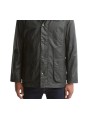 Veste Ashby sage Festive tartan int blu blanc MWX 2535 SG91 Barbour homme boutique Strasbourg vêtement mode store poches
